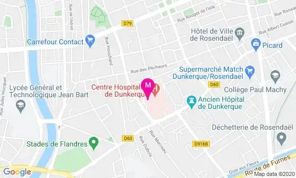 Localisation Dr Christophe Couturier