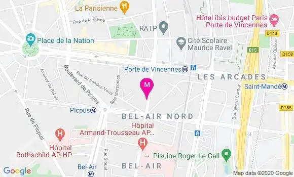 Localisation Dr Pierre Yves Roullier