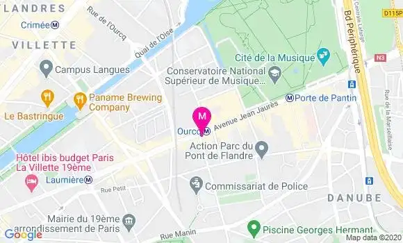 Localisation Dr Olivier Taulera