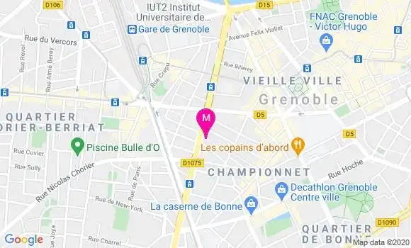 Localisation Dr Olivier Berneron