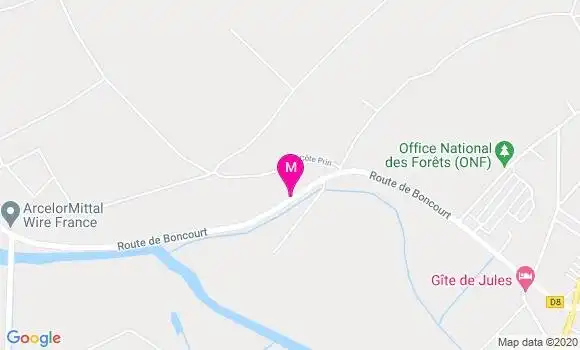 Localisation Dr Nadine Michaux