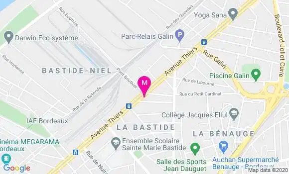 Localisation Dr Agathe Thévenot