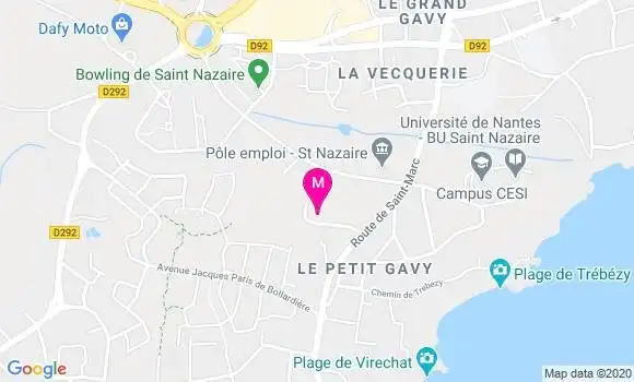 Localisation Dr Patricia Lemoine