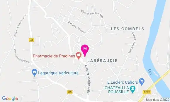 Localisation Dr Jean Paul Alric