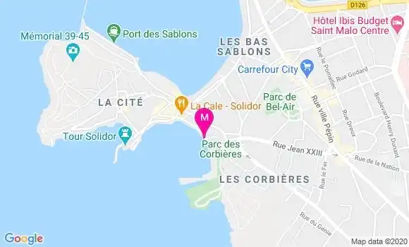 Localisation Dr Anne Cécile Peyre