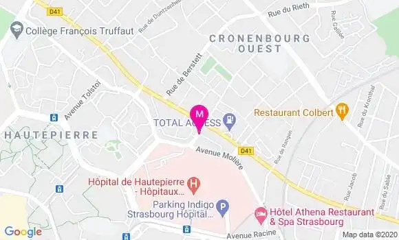 Localisation Dr Vincent Pujol