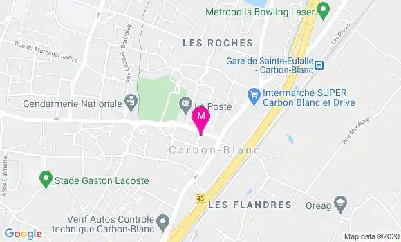 Localisation Dr Philippe Duhalde
