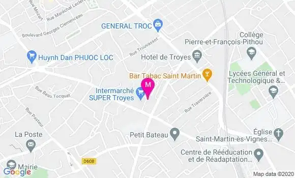 Localisation Dr Christophe Bankole