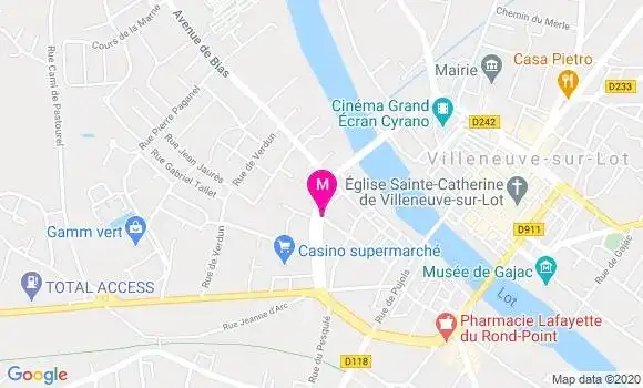 Localisation Dr Michel Pierre