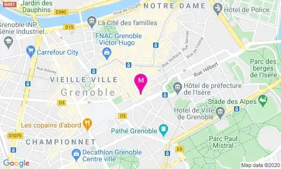 Localisation Dr Jean Luc Cacciali