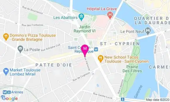 Localisation Dr Olivier Lamour