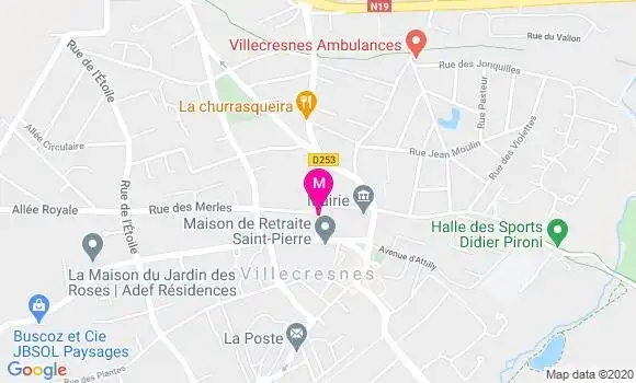 Localisation Dr Patrick Maris