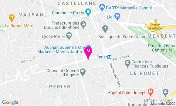 Localisation Dr Odile Martin Laval