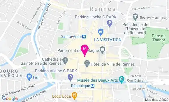 Localisation Dr Denis Lime