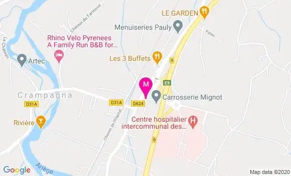 Localisation Dr Régis Espere