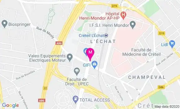 Localisation Dr Mirana Mourot