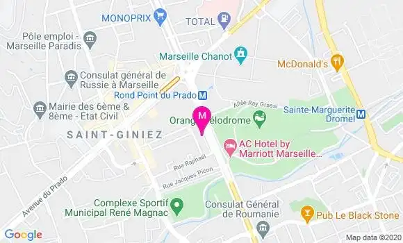 Localisation Dr Sophie Casadio