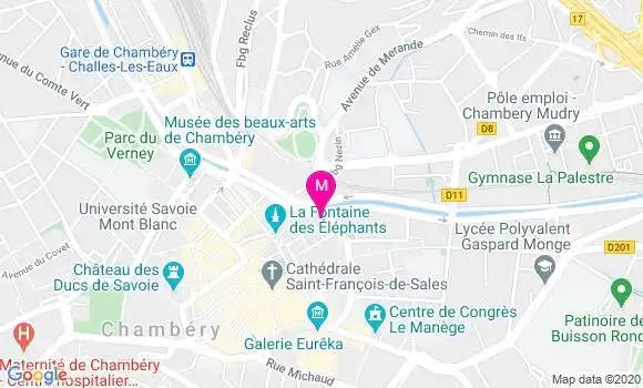 Localisation Dr Christophe Renard