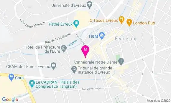 Localisation Dr Jean Marc Tailleux