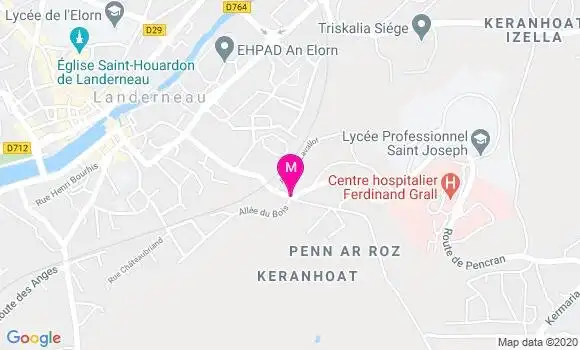 Localisation Dr Bertrand Quinio