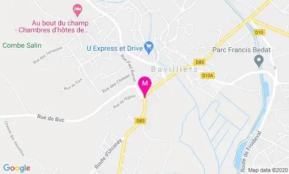 Localisation Dr Natacha Michel
