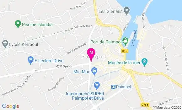 Localisation Dr Philippe Le Mentheour