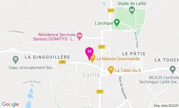 Localisation Dr Thierry Jacquot
