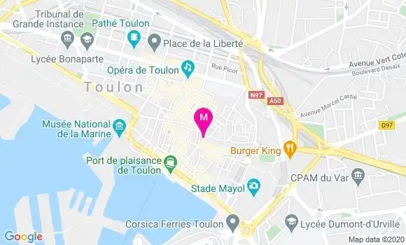 Localisation Dr Philippe Taillard
