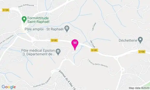 Localisation Dr Florent Zettelmaier