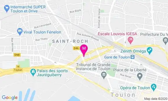 Localisation Dr Jean Christophe Jouval