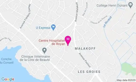 Localisation Dr Emmanuelle Bonnin