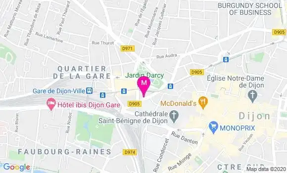 Localisation Dr Claudine Gagneret Chagué