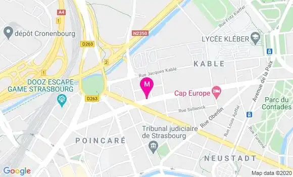 Localisation Dr George Henri Melenotte
