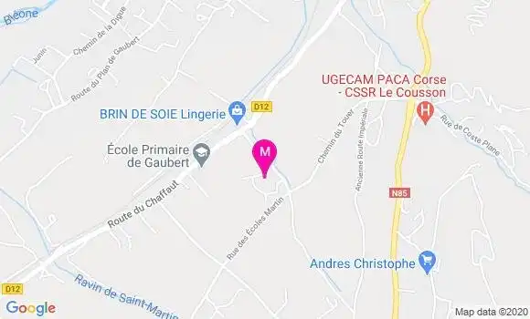 Localisation Dr Serge Ramadier