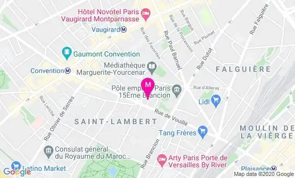 Localisation Dr Bernard Cadet