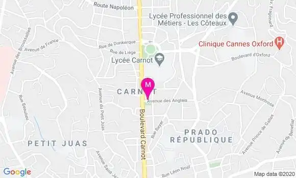 Localisation Dr Bernard Lisi