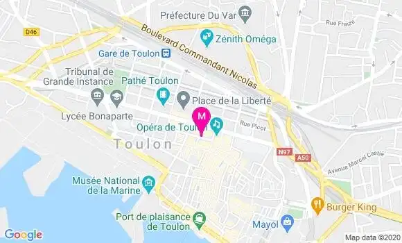 Localisation Dr Olivier Jard