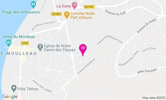 Localisation Dr Bernard Poulain