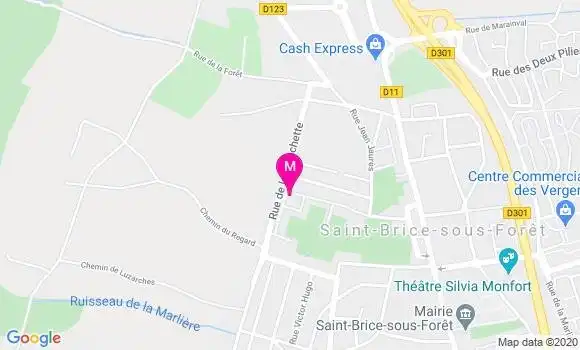 Localisation Dr Philippe Renard