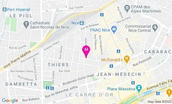 Localisation Dr Franck Soussi