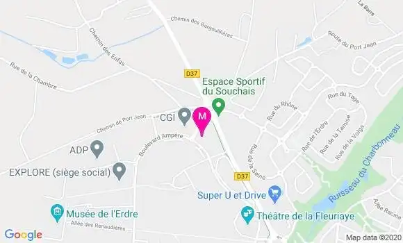 Localisation Dr Olivier Fleury