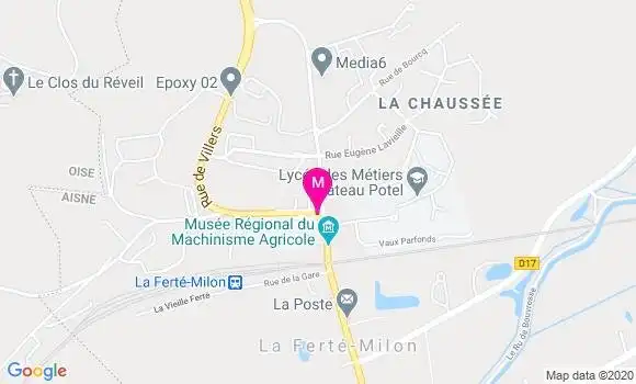 Localisation Dr Michèle Goursaud