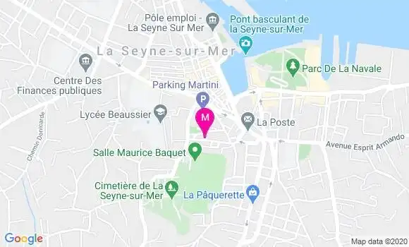 Localisation Dr Jean Marc Sussan