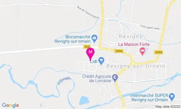 Localisation Dr Philippe Rochebouet