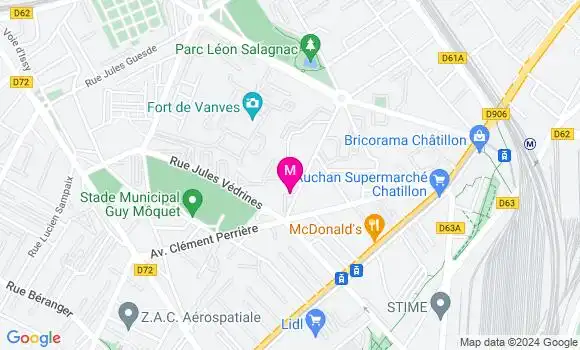 Localisation Dr Géraldine Poirot