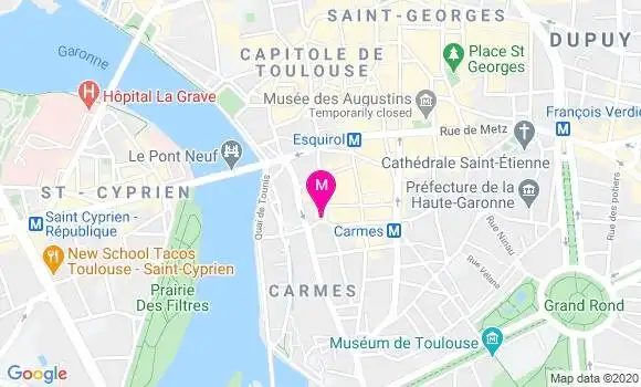 Localisation Dr Nicolas Marfaing