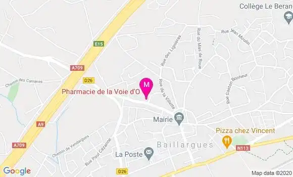 Localisation Dr Christine Gastou