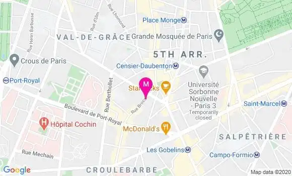 Localisation Dr Jacques Lucchini