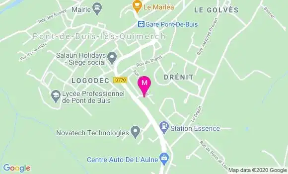 Localisation Dr Didier Evanno