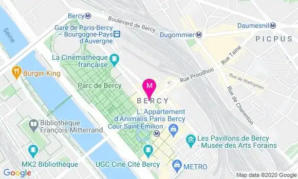 Localisation Dr Catherine Renard